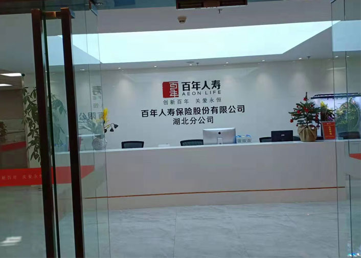 百年人寿湖北分公司职场装修工程