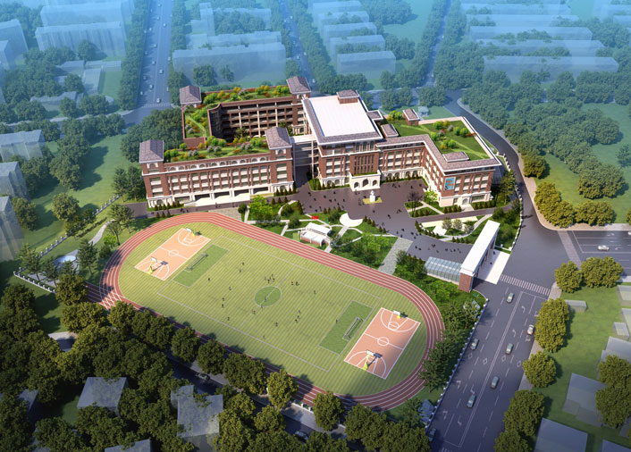 武汉市第十九中学教学楼装修及校园基础设施完
